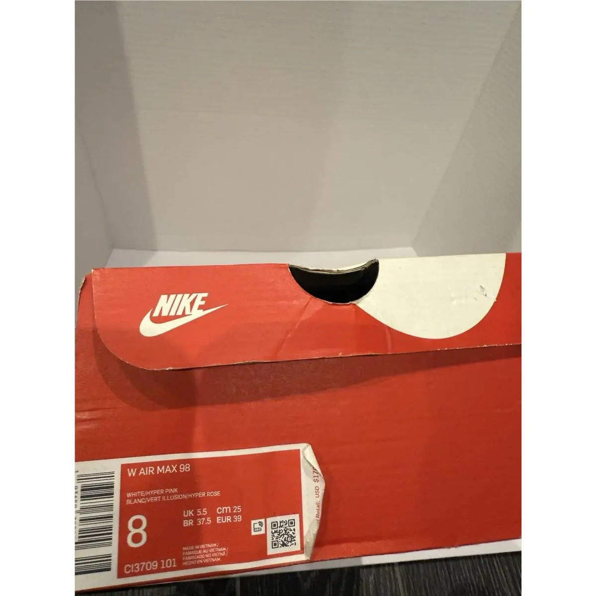 Nike shoes - Nike Air Max 98 - Air Max - CI3709-101 - White 10