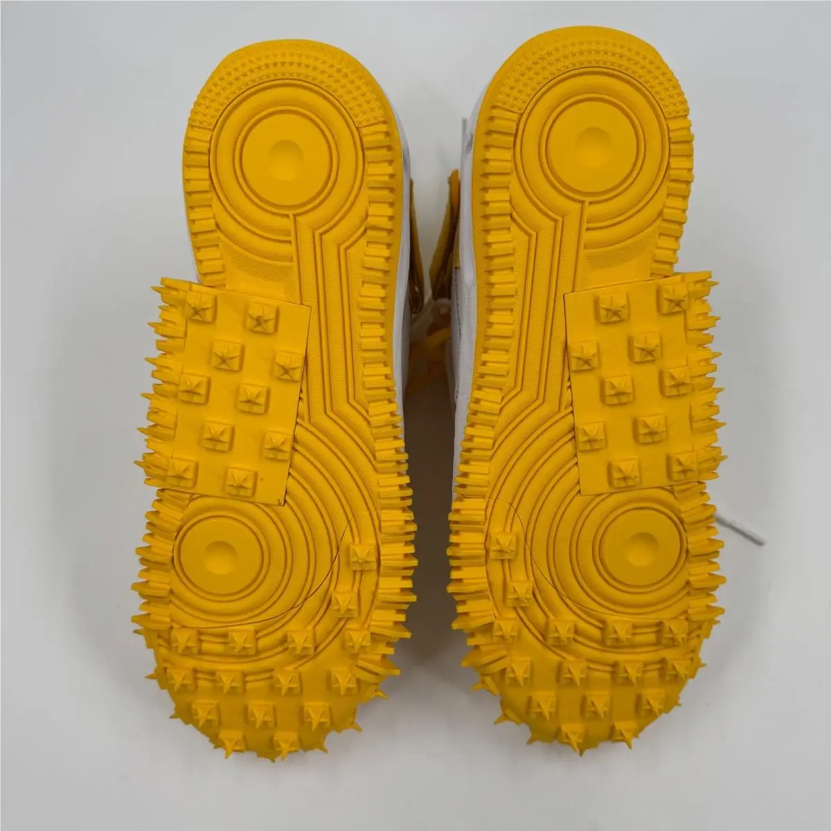 Nike shoes - Nike Air Force 1 Mid Off-White - Yellow 8