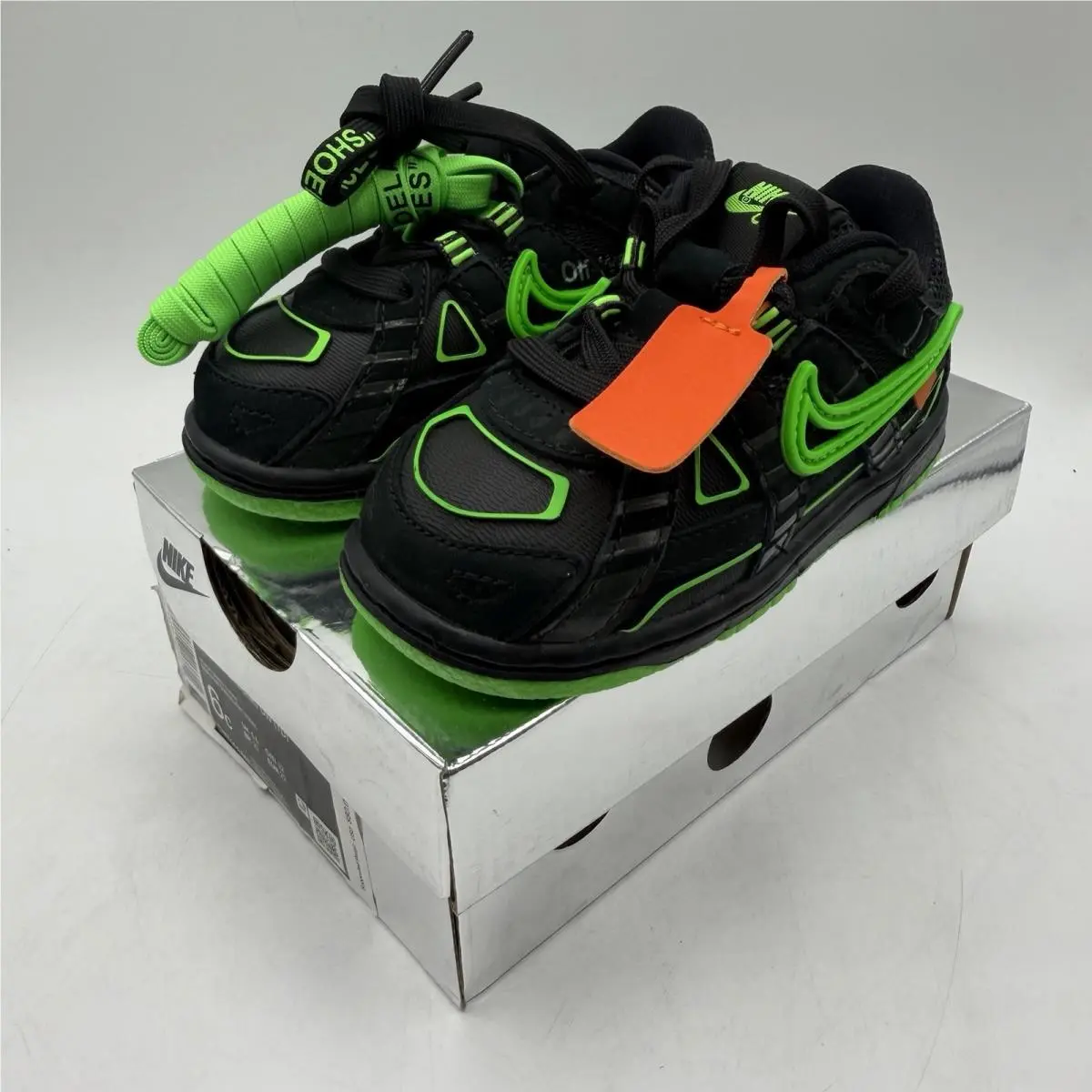 Nike X Off White Rubber Dunk OW TD - CW7444 001 - Size 6C