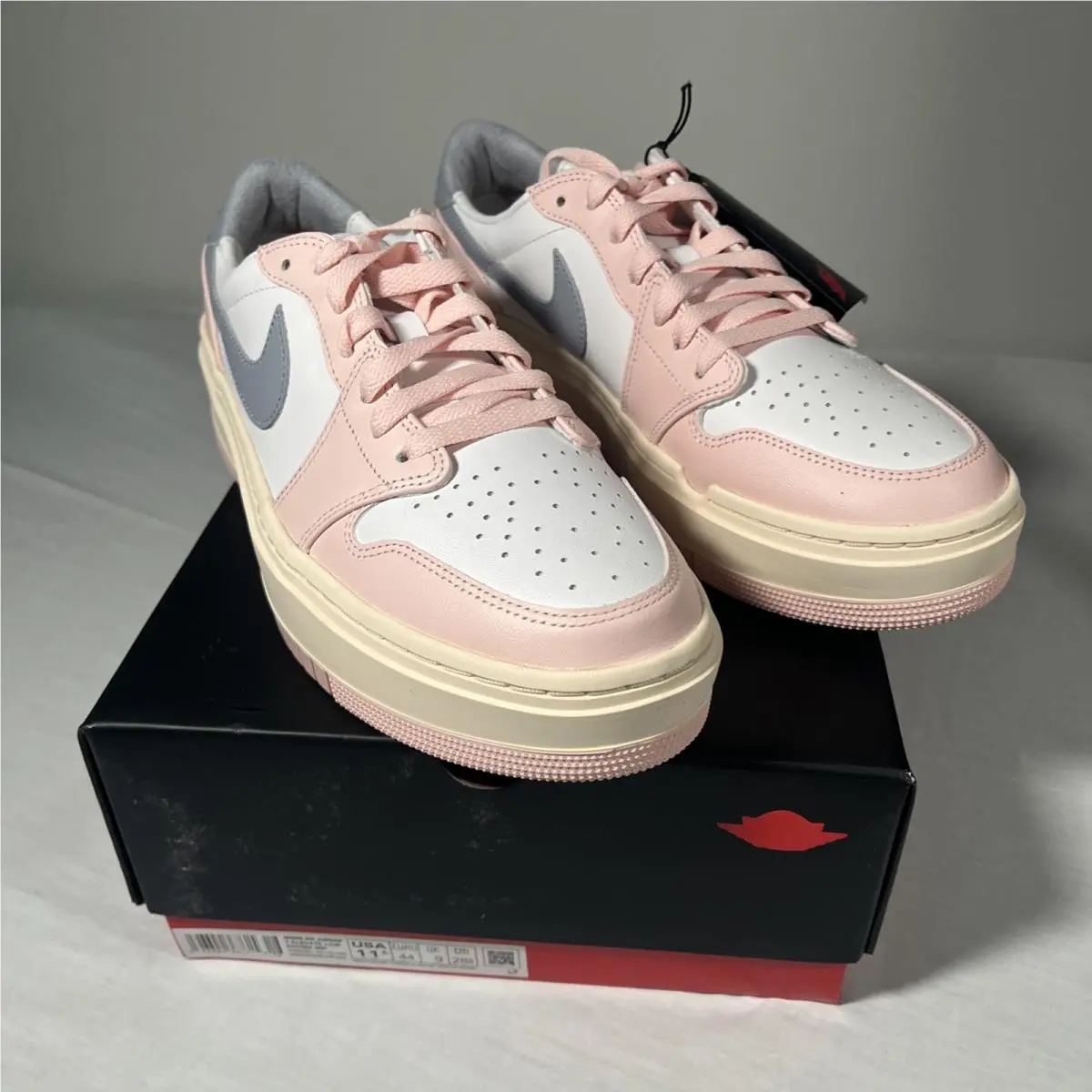 Nike shoes - Nike Air Jordan 1 - Air - DH7004-600 - Pink, Manufacturer: Atmosphere/Steel Grey/Guava Ice (UPC: 196604367615) 8