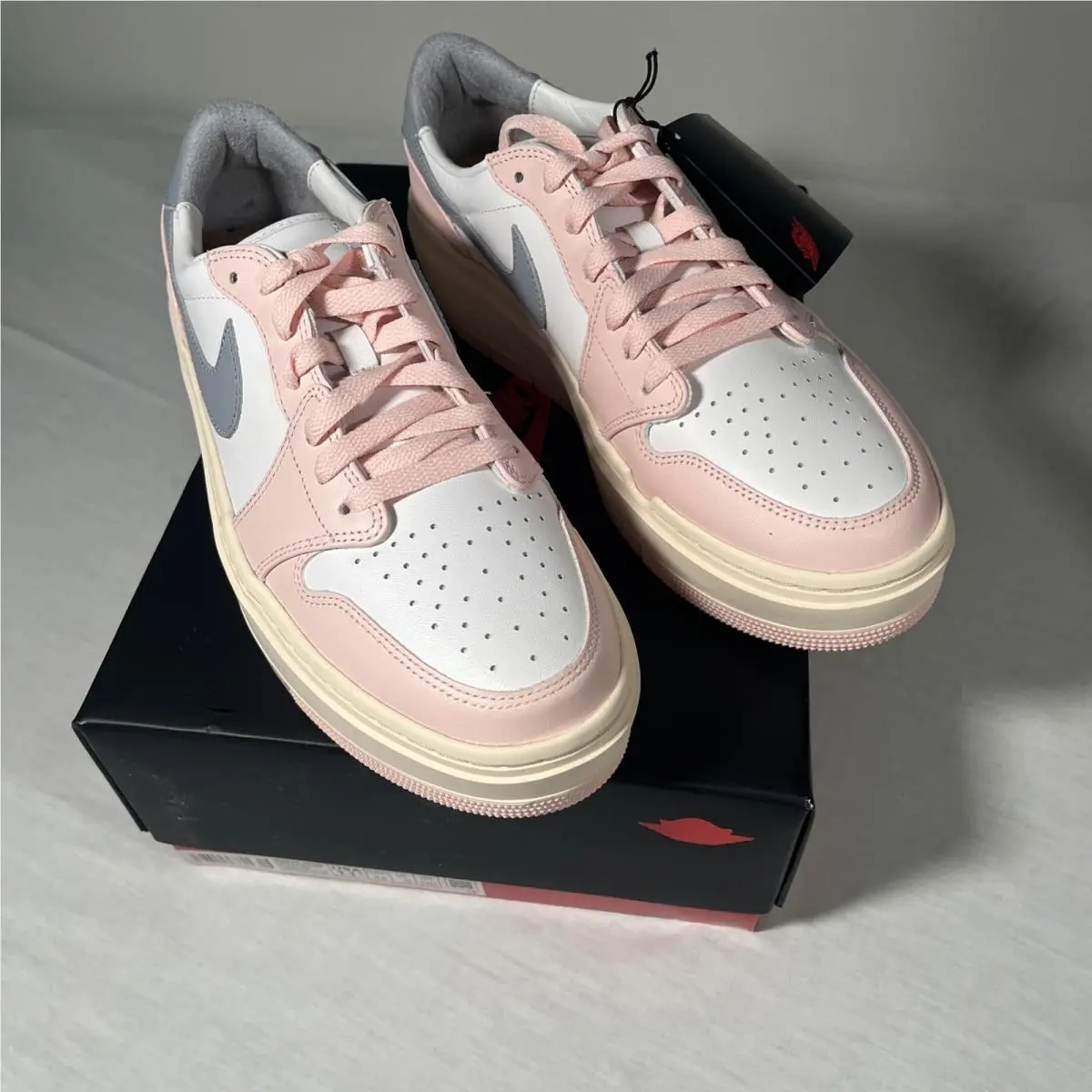 Nike shoes - Nike Air Jordan 1 - Air - DH7004-600 - Pink, Manufacturer: Atmosphere/Steel Grey/Guava Ice (UPC: 196604367615) 10