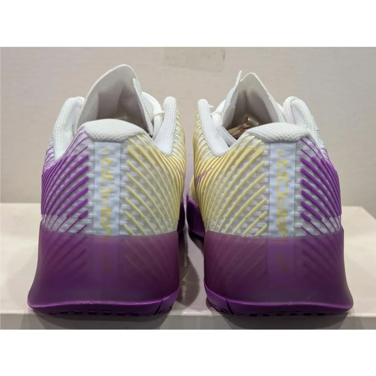 Nike shoes - Nike Air Zoom Vapor 11 HC - DR6965-101 - White / Fuchsia Dream - Citron Tint (UPC: 196153292345) 9