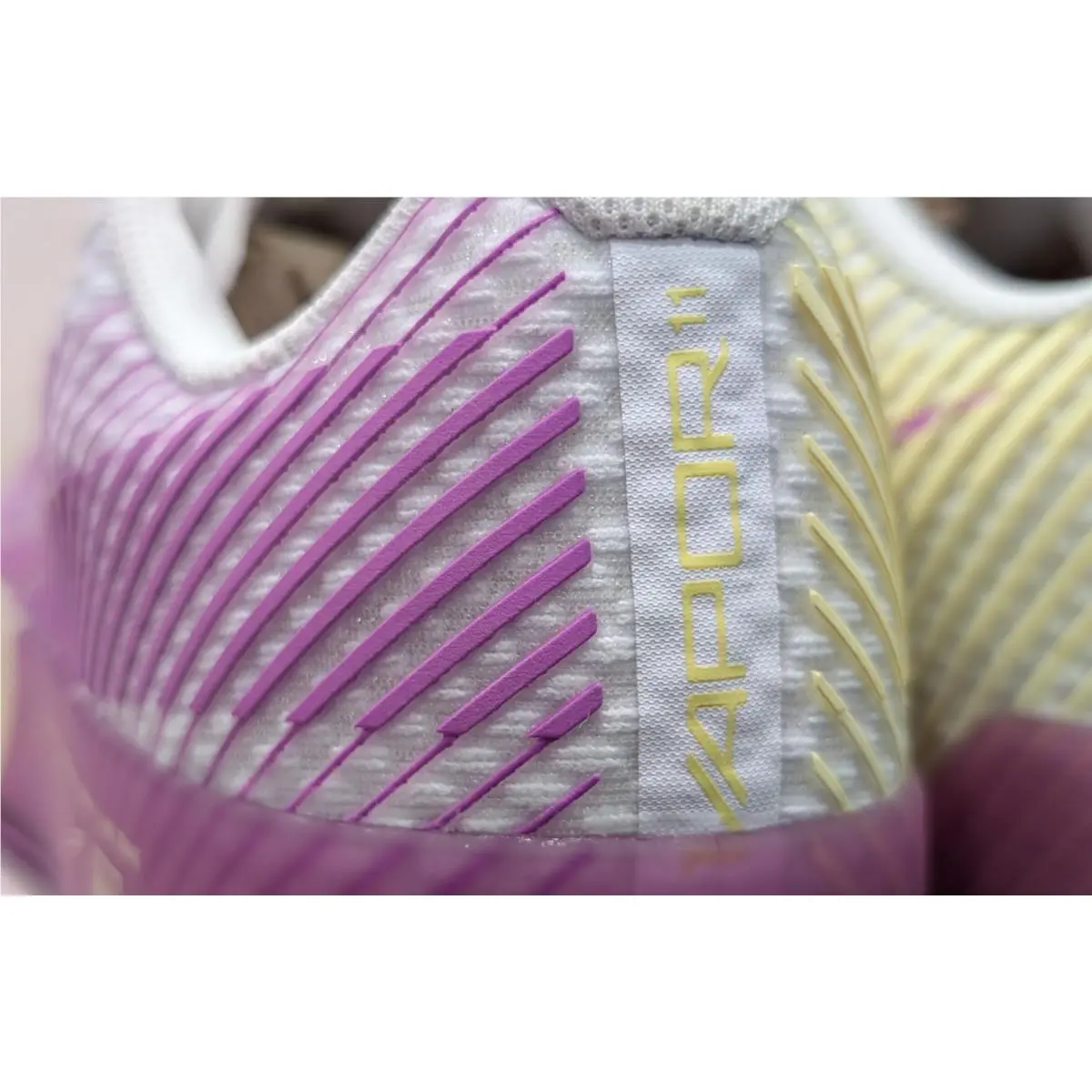 Nike shoes - Nike Air Zoom Vapor 11 HC - DR6965-101 - White / Fuchsia Dream - Citron Tint (UPC: 196153292345) 10