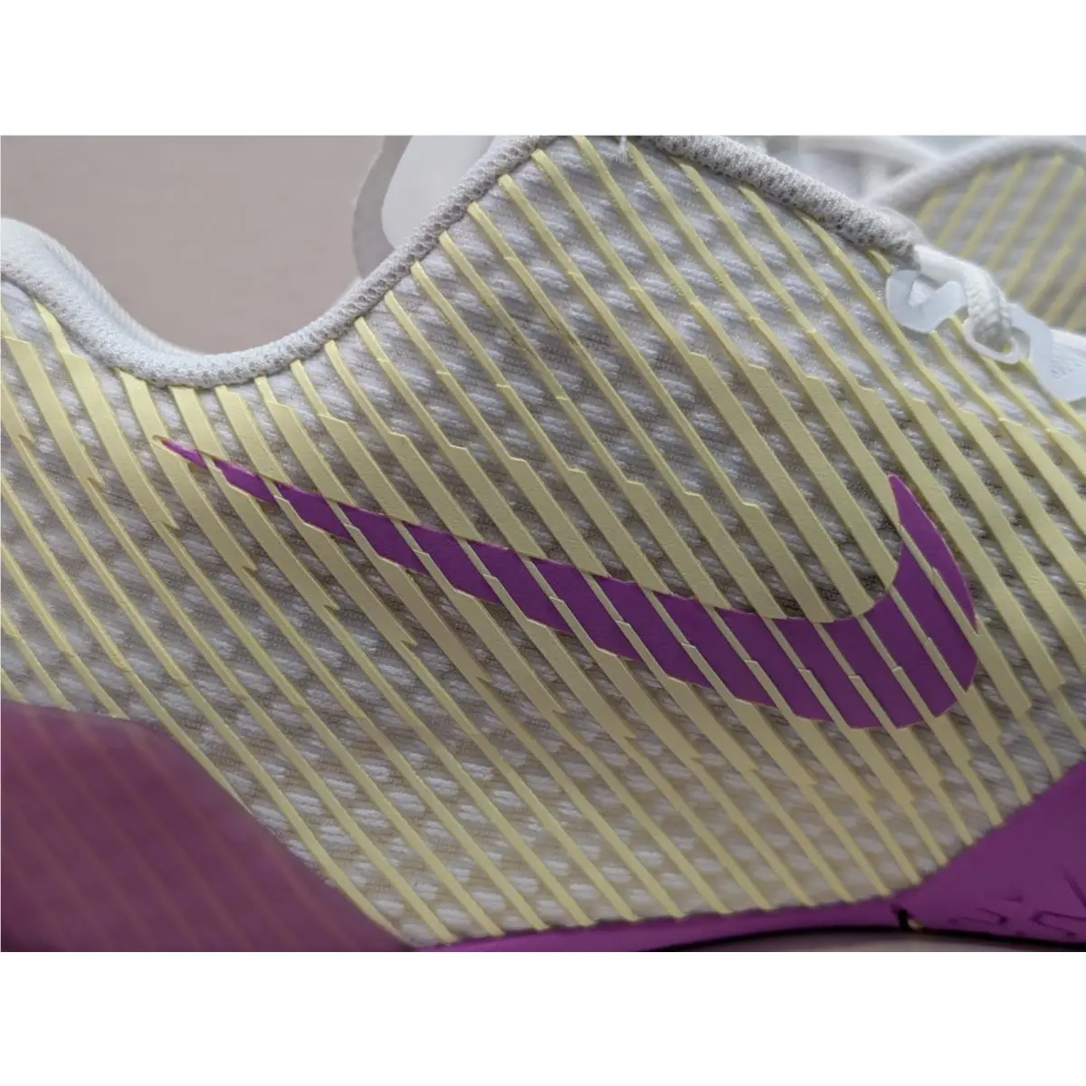 Nike shoes - Nike Air Zoom Vapor 11 HC - DR6965-101 - White / Fuchsia Dream - Citron Tint (UPC: 196153292345) 18