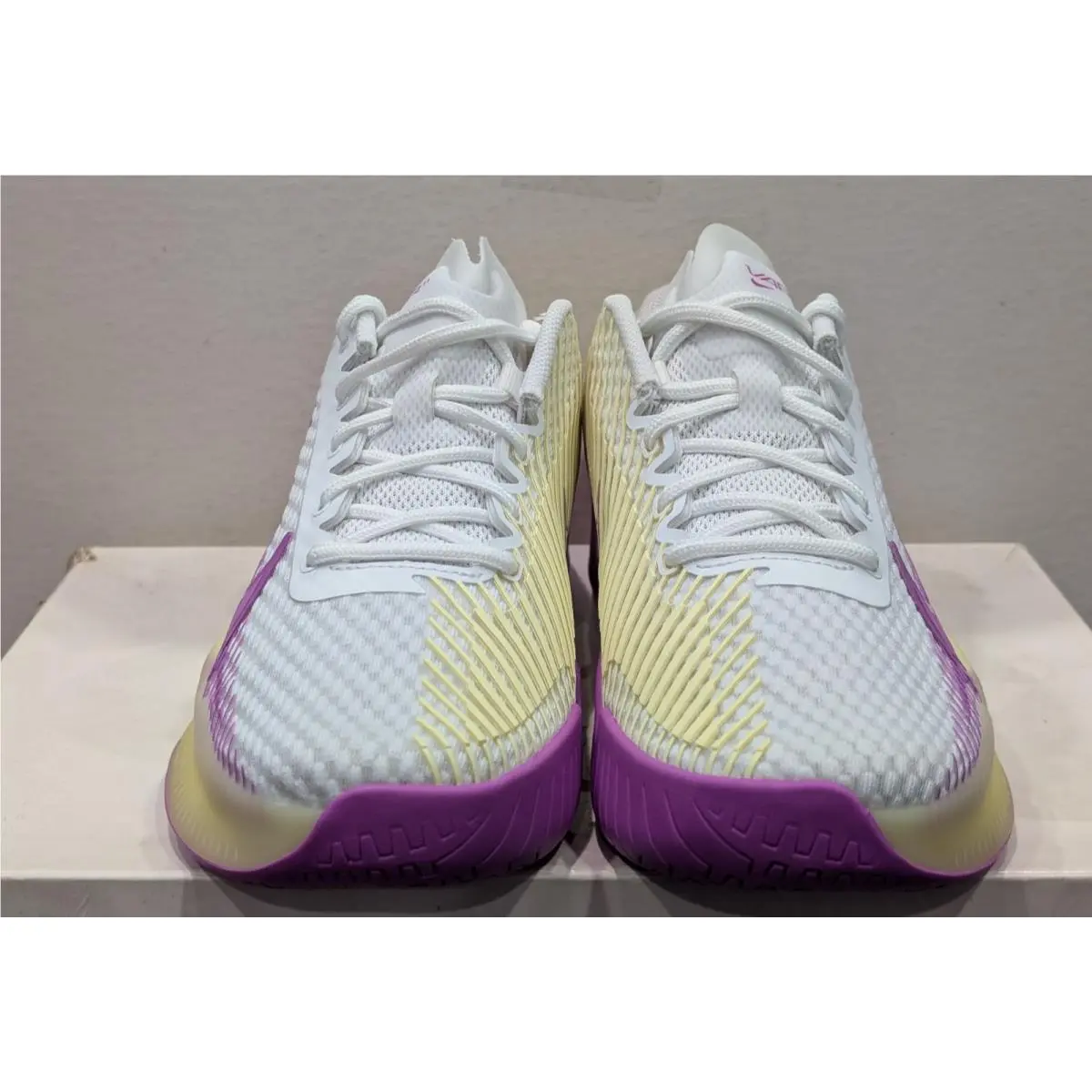 Nike shoes - Nike Air Zoom Vapor 11 HC - DR6965-101 - White / Fuchsia Dream - Citron Tint (UPC: 196153292345) 3