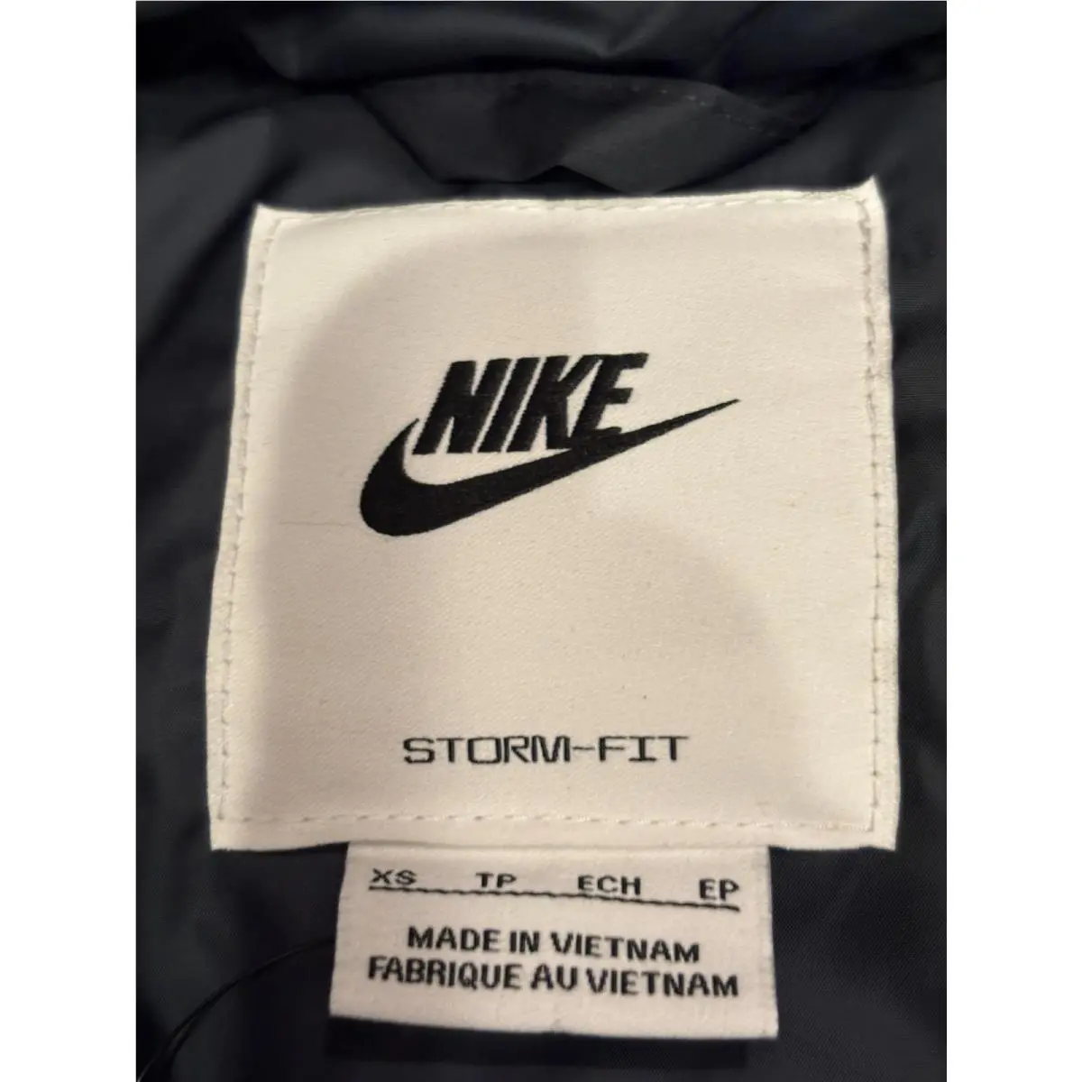 Nike clothing - Nike Windpuffer Storm-FIT Long Hooded Down Parka - Seaweed (dark green) (UPC: 198485604759) 2