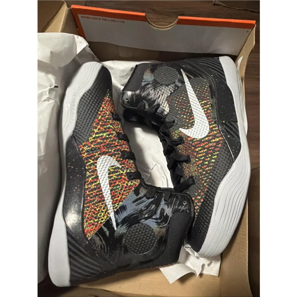 Nike Kobe IX 9 Elite GS ‘masterpiece’ HJ9446-001 Sz 6.5 Men