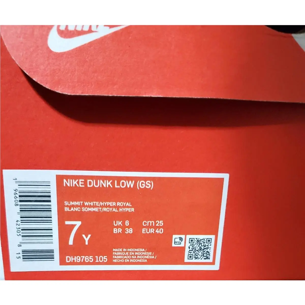 Nike shoes - Nike Dunk Low - Dunk Low - DH9765-105 - Blue 5