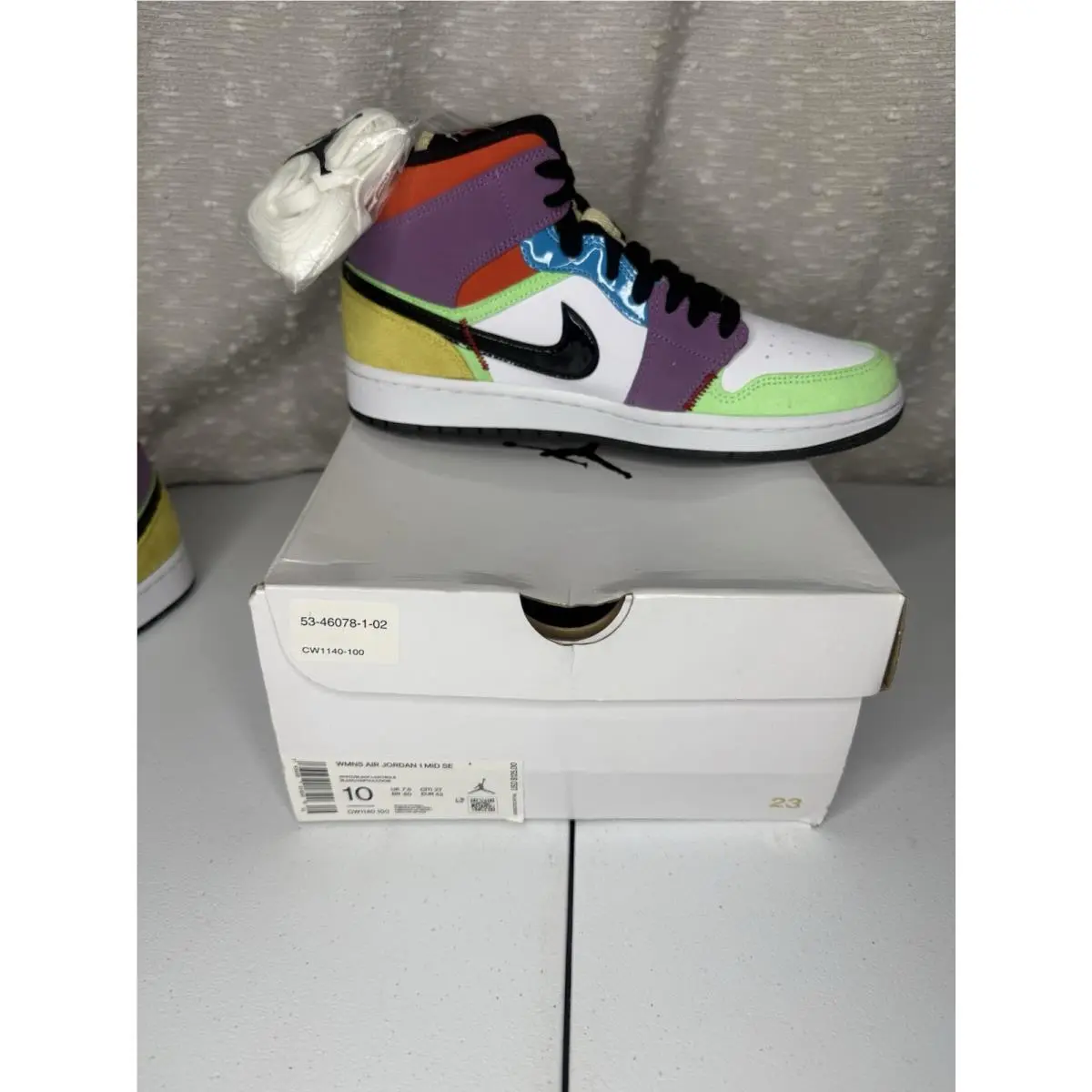 Nike shoes - Air Jordan Retro - Air Retro - CW1140 100 - Multicolor (UPC: 0193658018500) 4