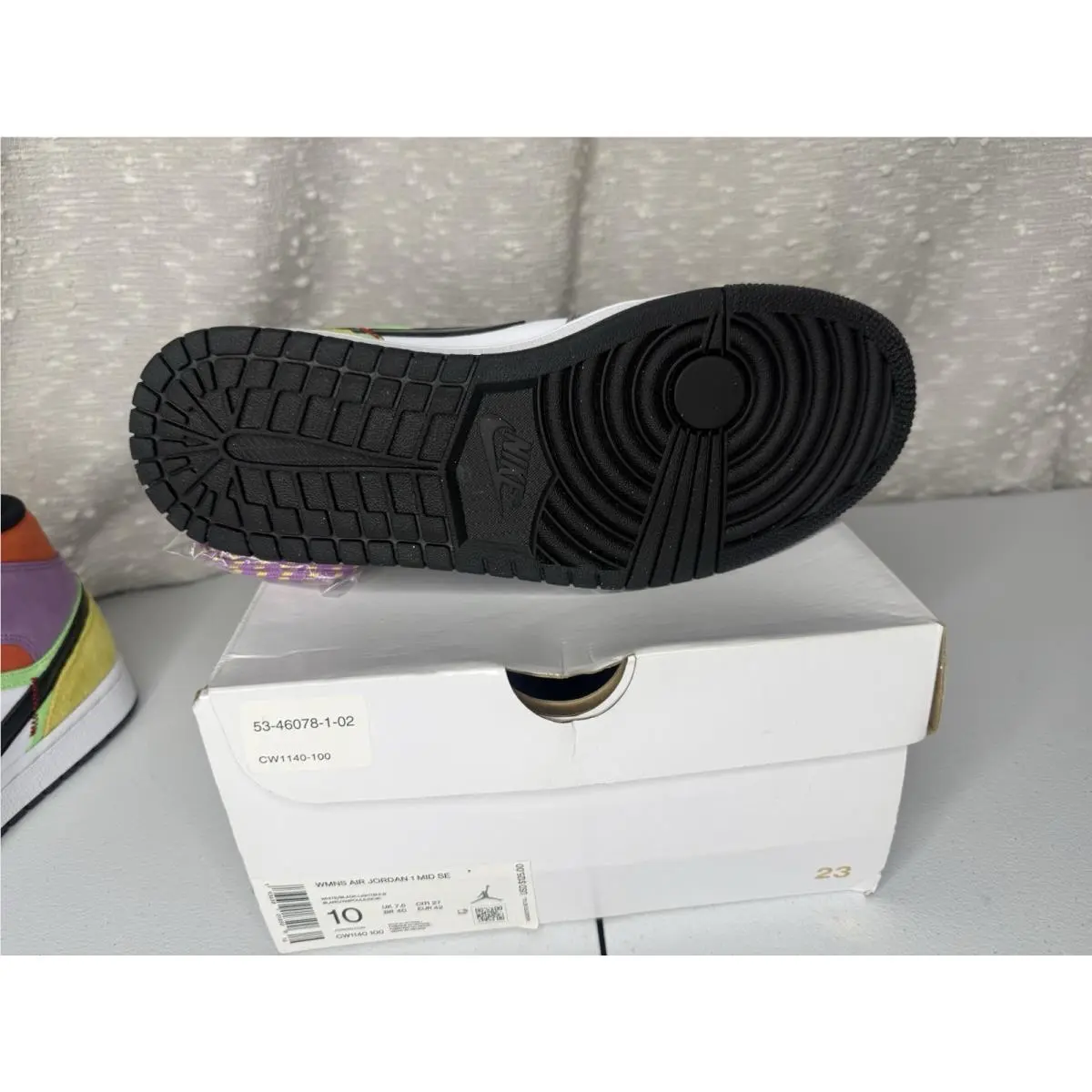 Nike shoes - Air Jordan Retro - Air Retro - CW1140 100 - Multicolor (UPC: 0193658018500) 6