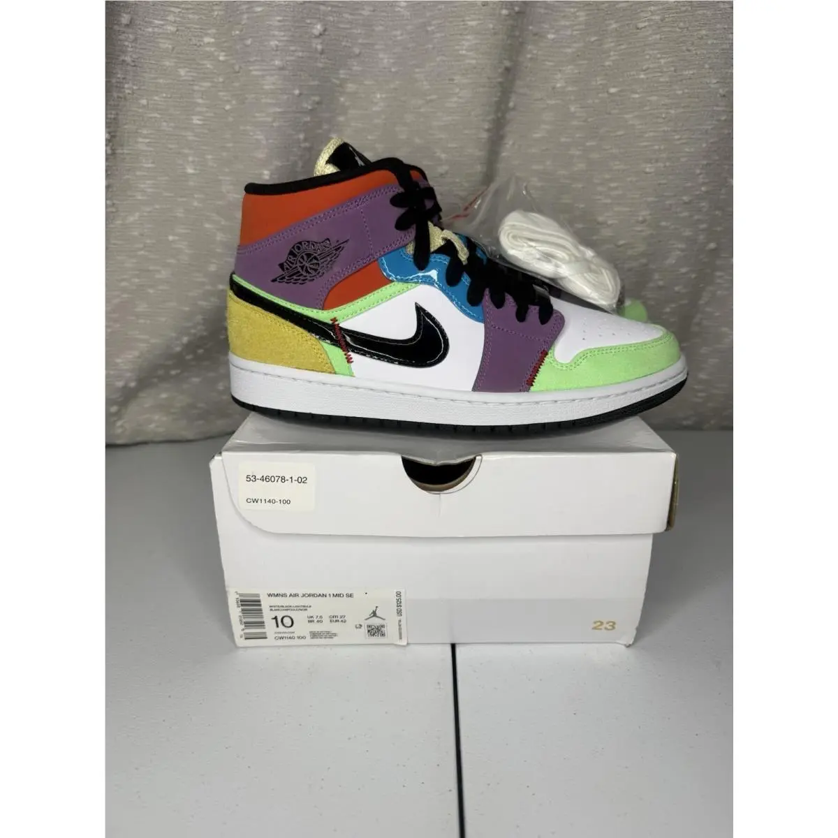 Nike shoes - Air Jordan Retro - Air Retro - CW1140 100 - Multicolor (UPC: 0193658018500) 2