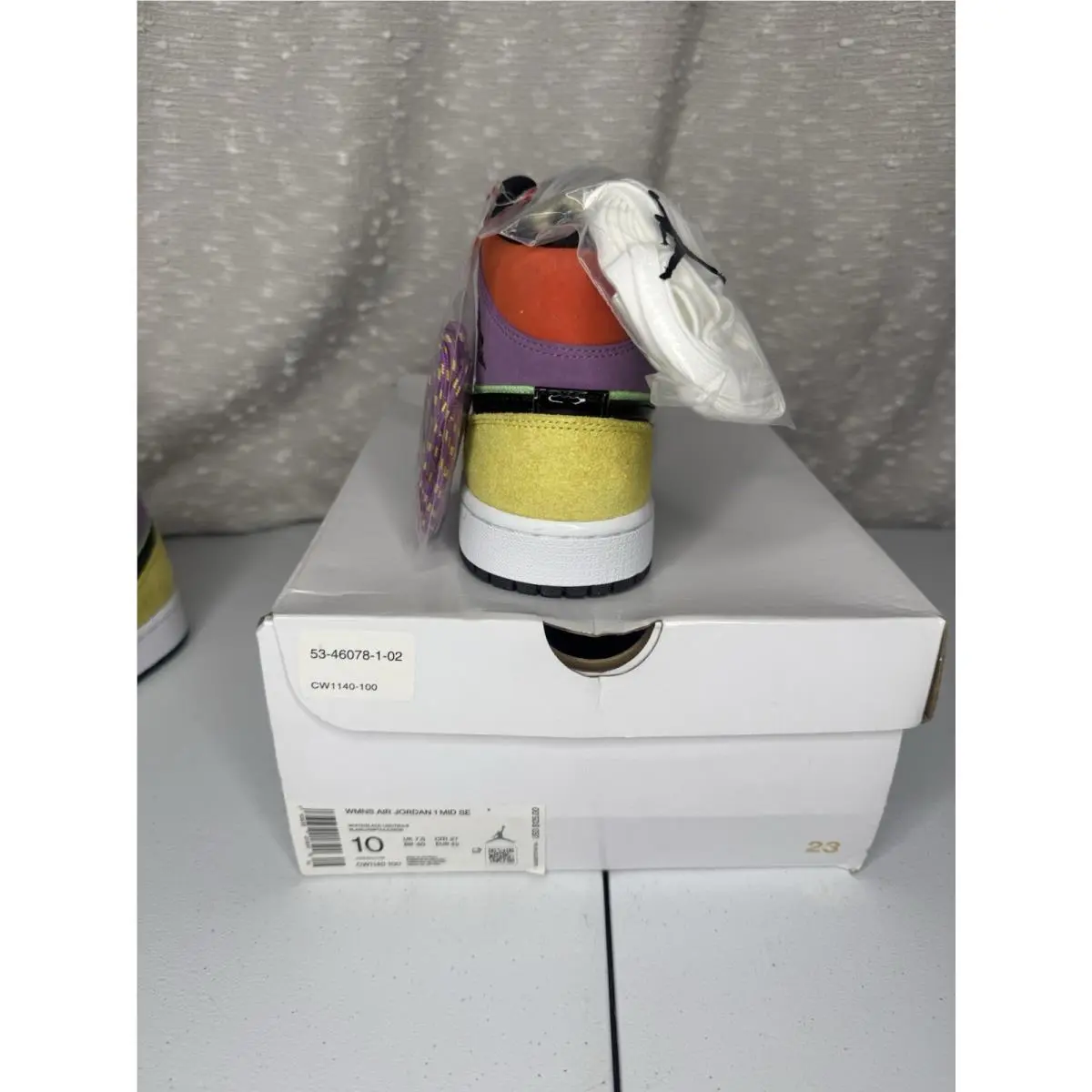 Nike shoes - Air Jordan Retro - Air Retro - CW1140 100 - Multicolor (UPC: 0193658018500) 5