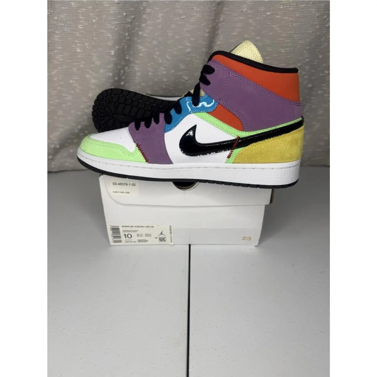 Nike shoes - Air Jordan Retro - Air Retro - CW1140 100 - Multicolor (UPC: 0193658018500) 7
