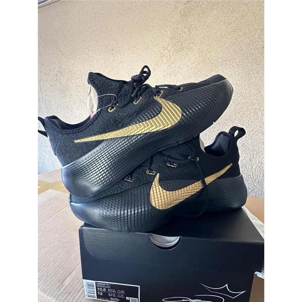 Nike shoes - Nike LeBron TR 1 - LeBron - FJ6151-004 - Black/Metallic Gold 0