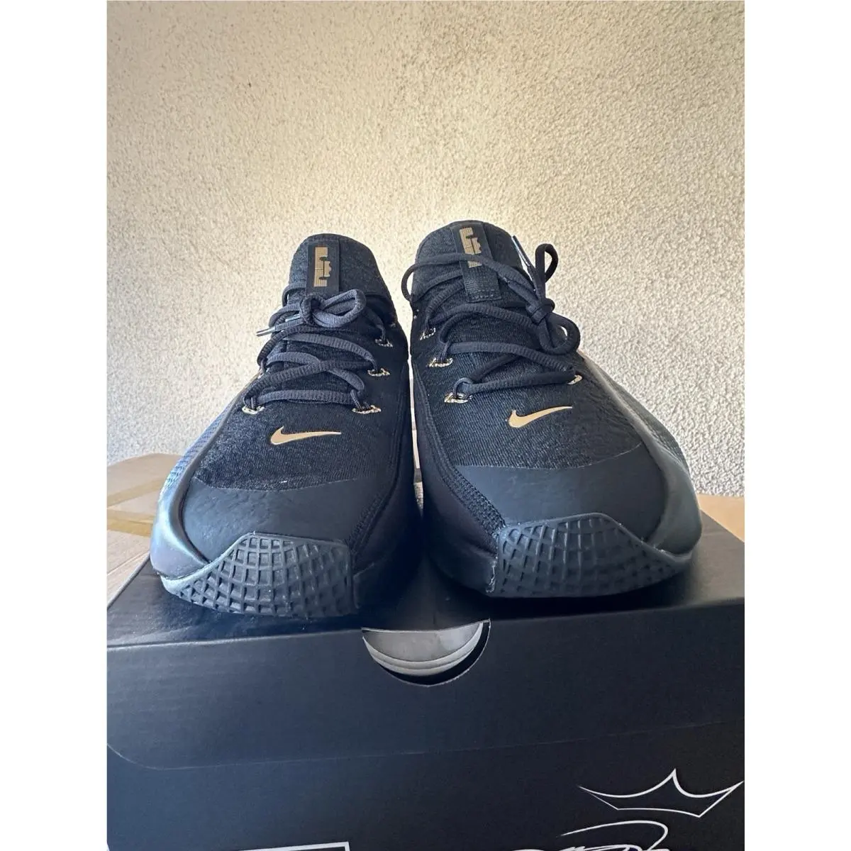Nike shoes - Nike LeBron TR 1 - LeBron - FJ6151-004 - Black/Metallic Gold 3
