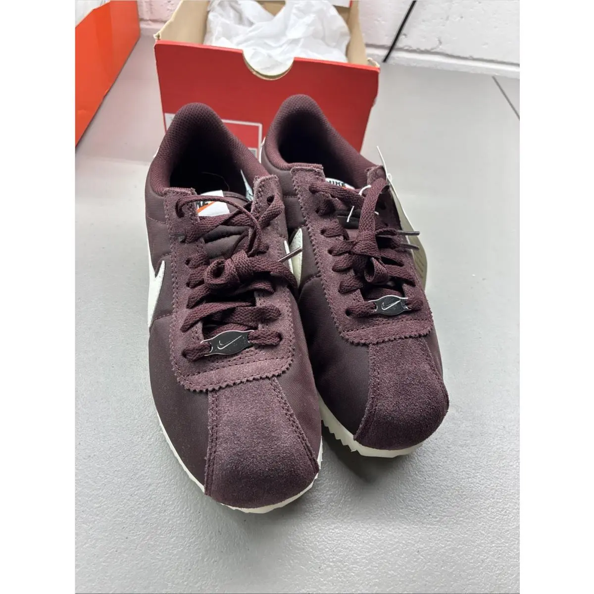 Nike shoes - Nike Cortez - Cortez - DZ2795 605 - Burgundy Crush/Sail 1