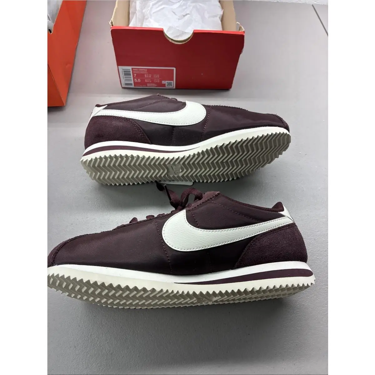Nike shoes - Nike Cortez - Cortez - DZ2795 605 - Burgundy Crush/Sail 0