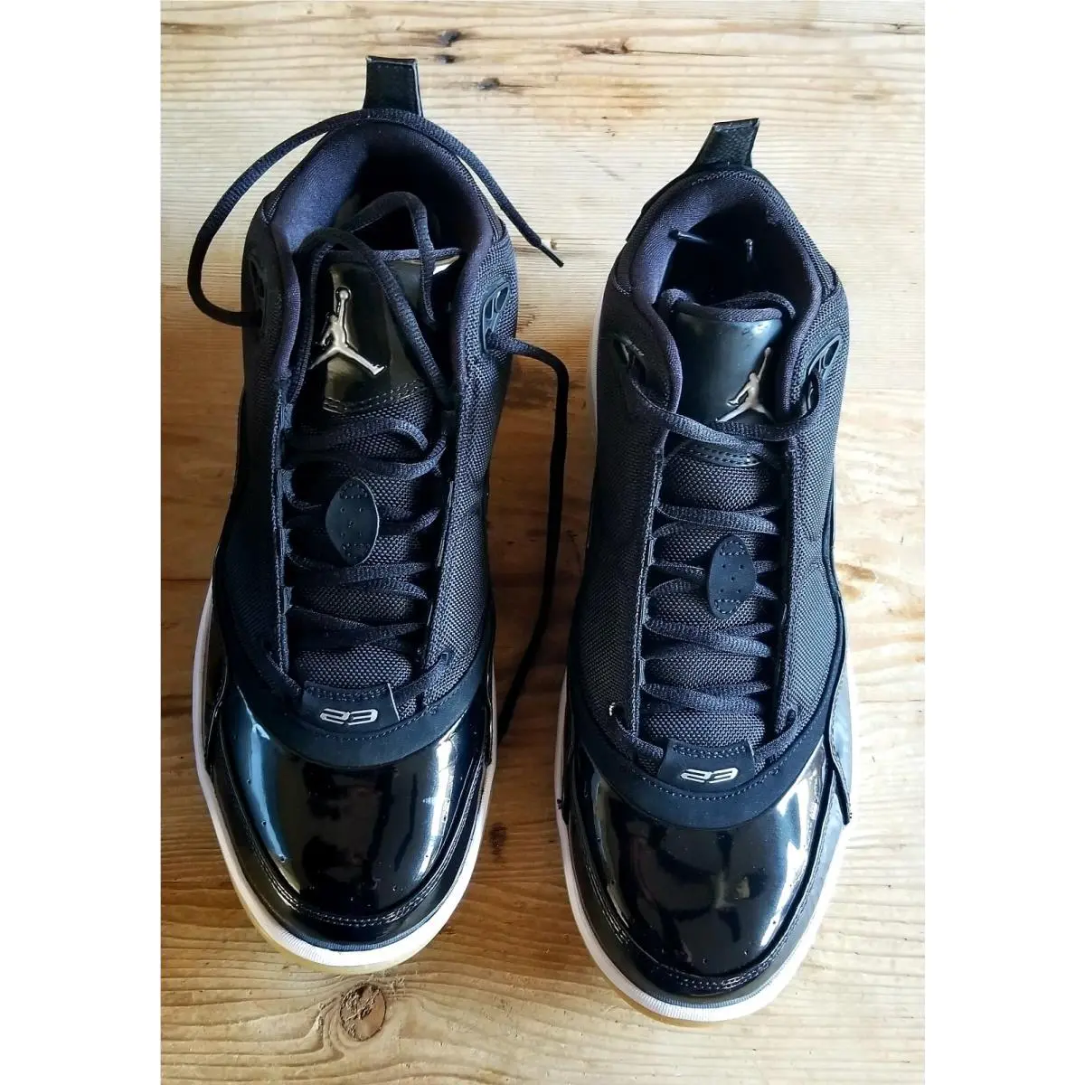 Nike shoes - Nike Air Jordan Elements Shoes - 363693 002 - BLACK/METALIC SILVER 7
