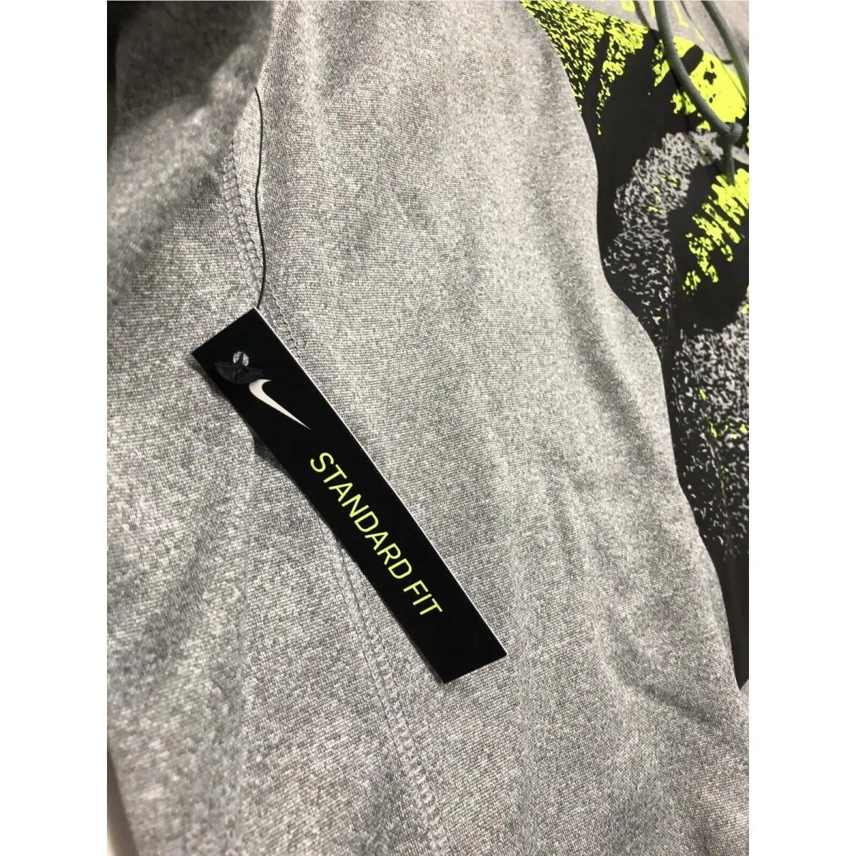 Nike clothing - AO5442-063 - AO5442-063 - Gray, Neon Yellow Green, Volt, Manufacturer: Grey / Volt (UPC: 192502036899) 7
