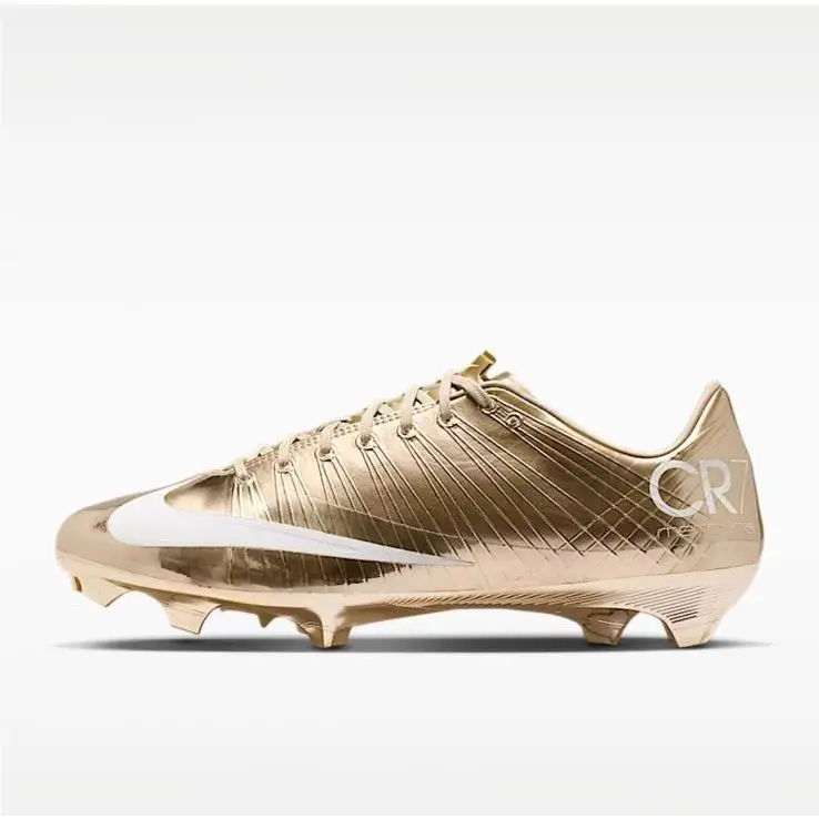 On Hand Nike Mercurial Superfly 1 Rgn FG SE CR7 Gold Men Size 6.5 IQ2995-900