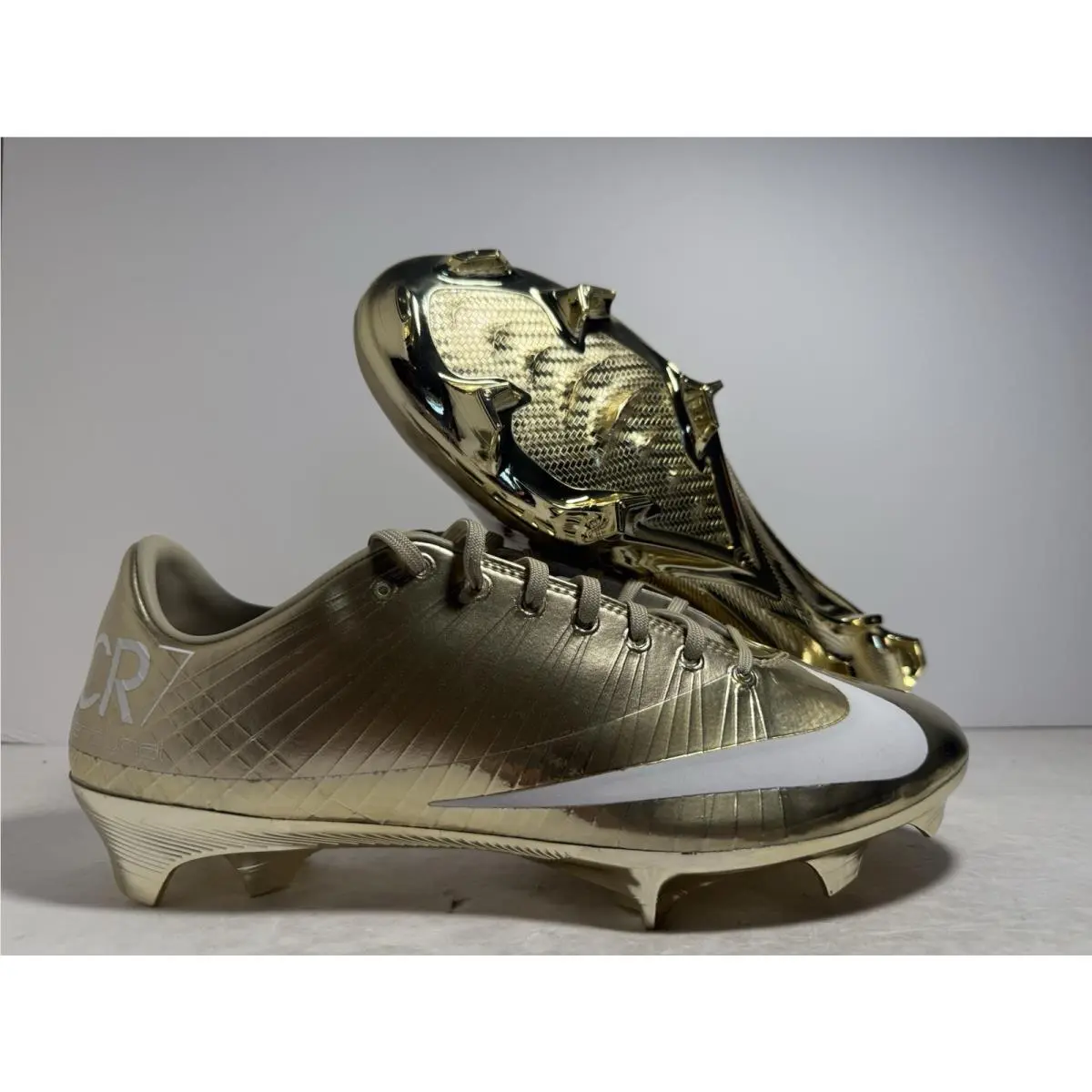 Mercurial Superfly 1 Rgn FG SE CR7 Gold Size 10 US IQ2995-900 by Nike