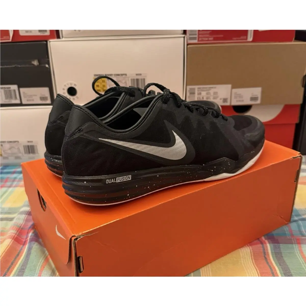 Nike shoes - Nike Dual Fusion - Dual Fusion - 704941-010 - Black (UPC: 00888409624795) 3