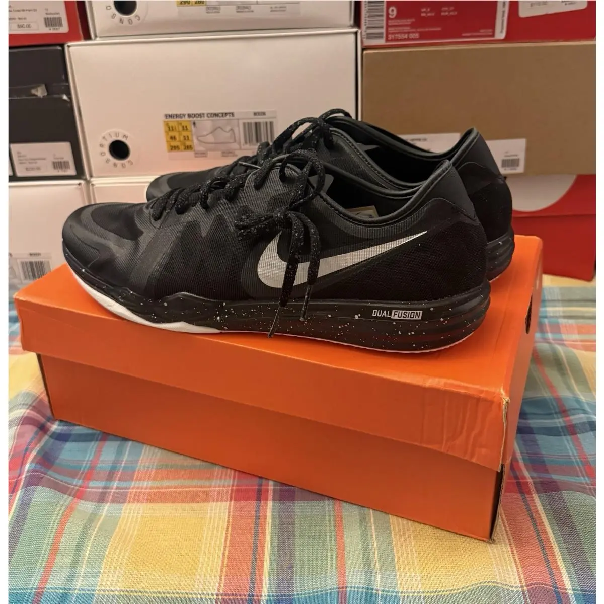 Nike shoes - Nike Dual Fusion - Dual Fusion - 704941-010 - Black (UPC: 00888409624795) 5