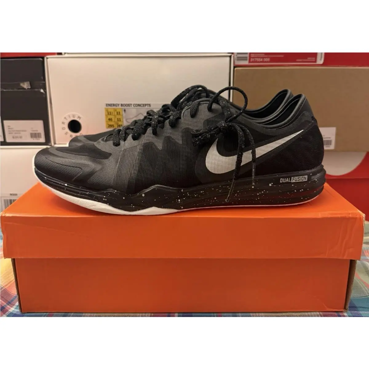 Nike shoes - Nike Dual Fusion - Dual Fusion - 704941-010 - Black (UPC: 00888409624795) 6