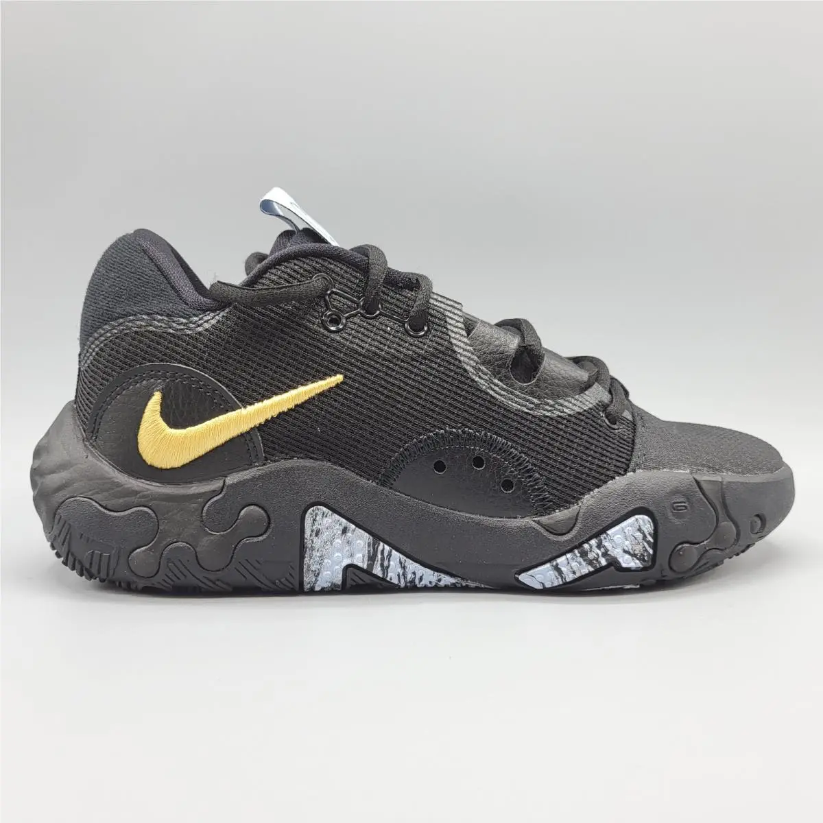 Nike PG 6 `black Metallic Gold` Men`s Sz 5 Women`s 6.5 DC1974-005