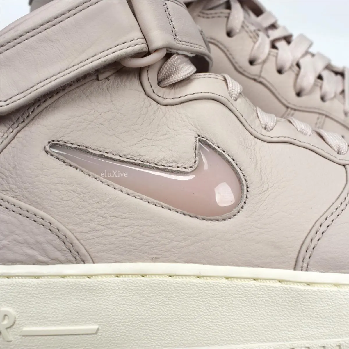 DS 2017 Nike Air Force 1 Mid Retro Prm Jewel Silt Pink Leather Sneakers Men`s 10