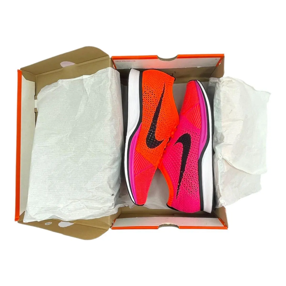Nike shoes - Nike Flyknit Racer - Flyknit Racer - 526628-600 - PINK FLASH/HYPER CRIMSON (UPC: 0885177090661) 9