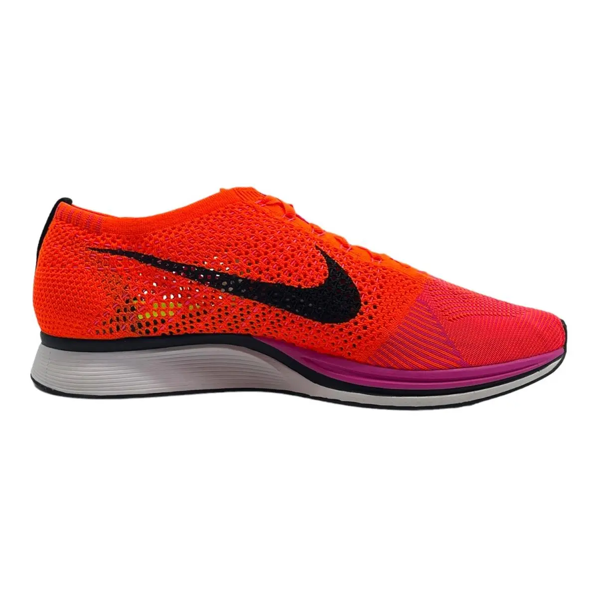 Nike shoes - Nike Flyknit Racer - Flyknit Racer - 526628-600 - PINK FLASH/HYPER CRIMSON (UPC: 0885177090661) 3