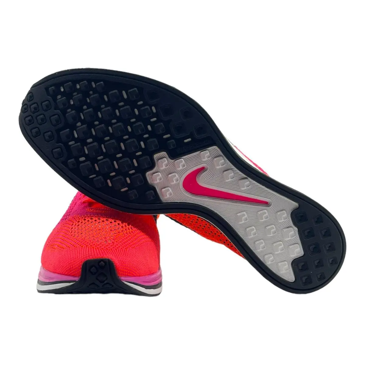 Nike shoes - Nike Flyknit Racer - Flyknit Racer - 526628-600 - PINK FLASH/HYPER CRIMSON (UPC: 0885177090661) 5
