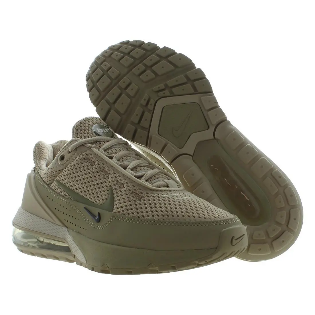 Nike Air Max Pulse Womens Shoes Size 9.5 Color: Rattan/neutral Olive/limestone - Brown, Main: Brown
