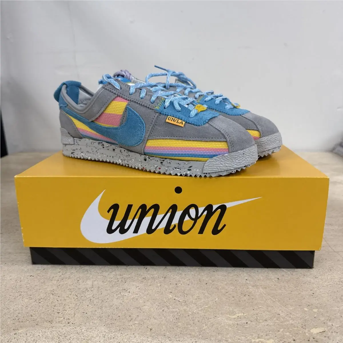 Nike Cortez SP LT Smoke Grey/ Blue Fury Size 8