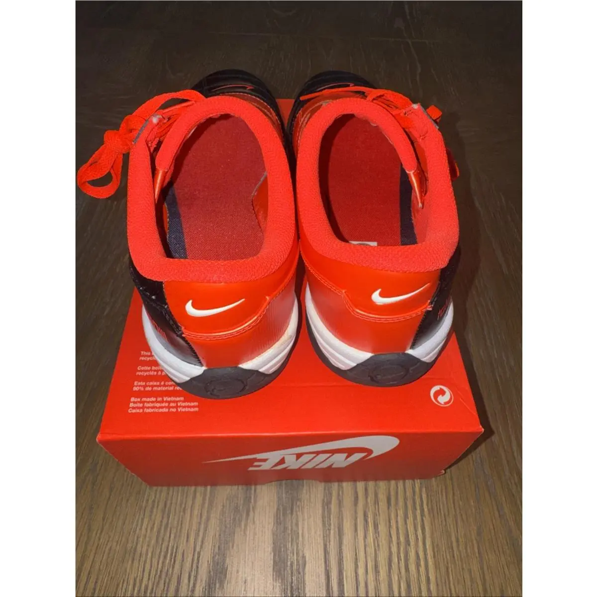 Nike shoes - Nike Total 90 Lifestyle - Total Lifestyle - Black/White/Black/Bright Crimson (UPC: 0198730494760) 1