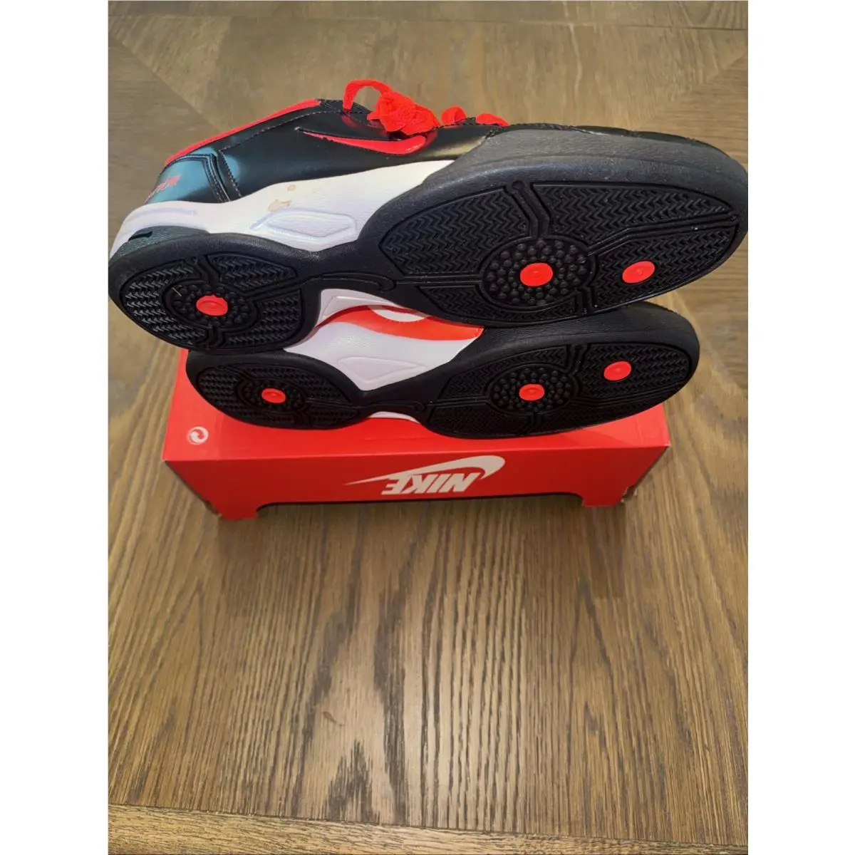 Nike shoes - Nike Total 90 Lifestyle - Total Lifestyle - Black/White/Black/Bright Crimson (UPC: 0198730494760) 4