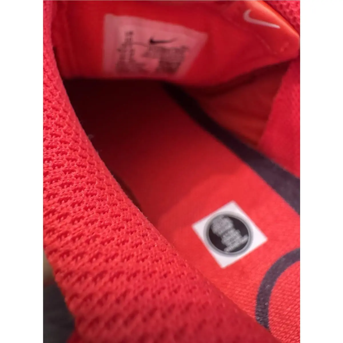 Nike shoes - Nike Total 90 Lifestyle - Total Lifestyle - Black/White/Black/Bright Crimson (UPC: 0198730494760) 7