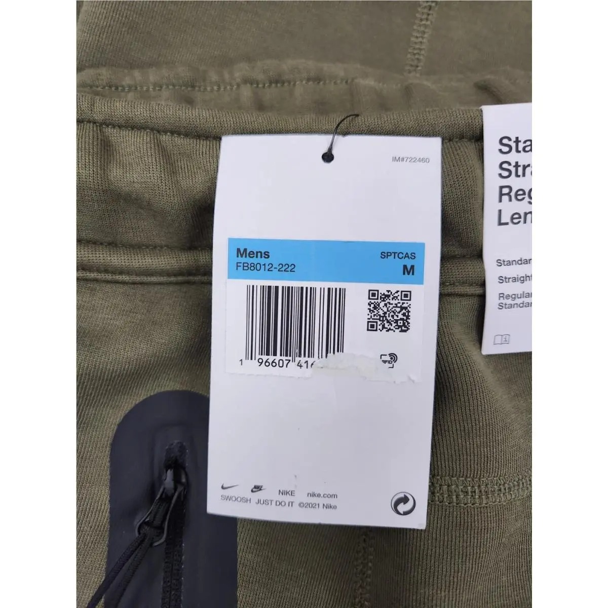Nike clothing - Nike NSW Tech - NSW Tech - FB8012222 - Green 0