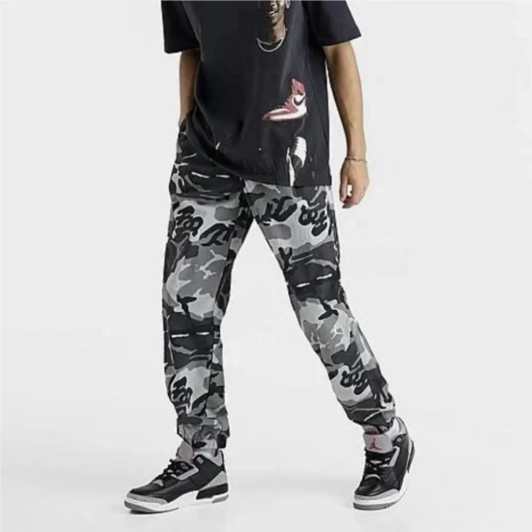 Nike clothing - Air Jordan MVP - Air MVP - FZ3529 010 - Black Sail Camo (UPC: 0197601299640) 0
