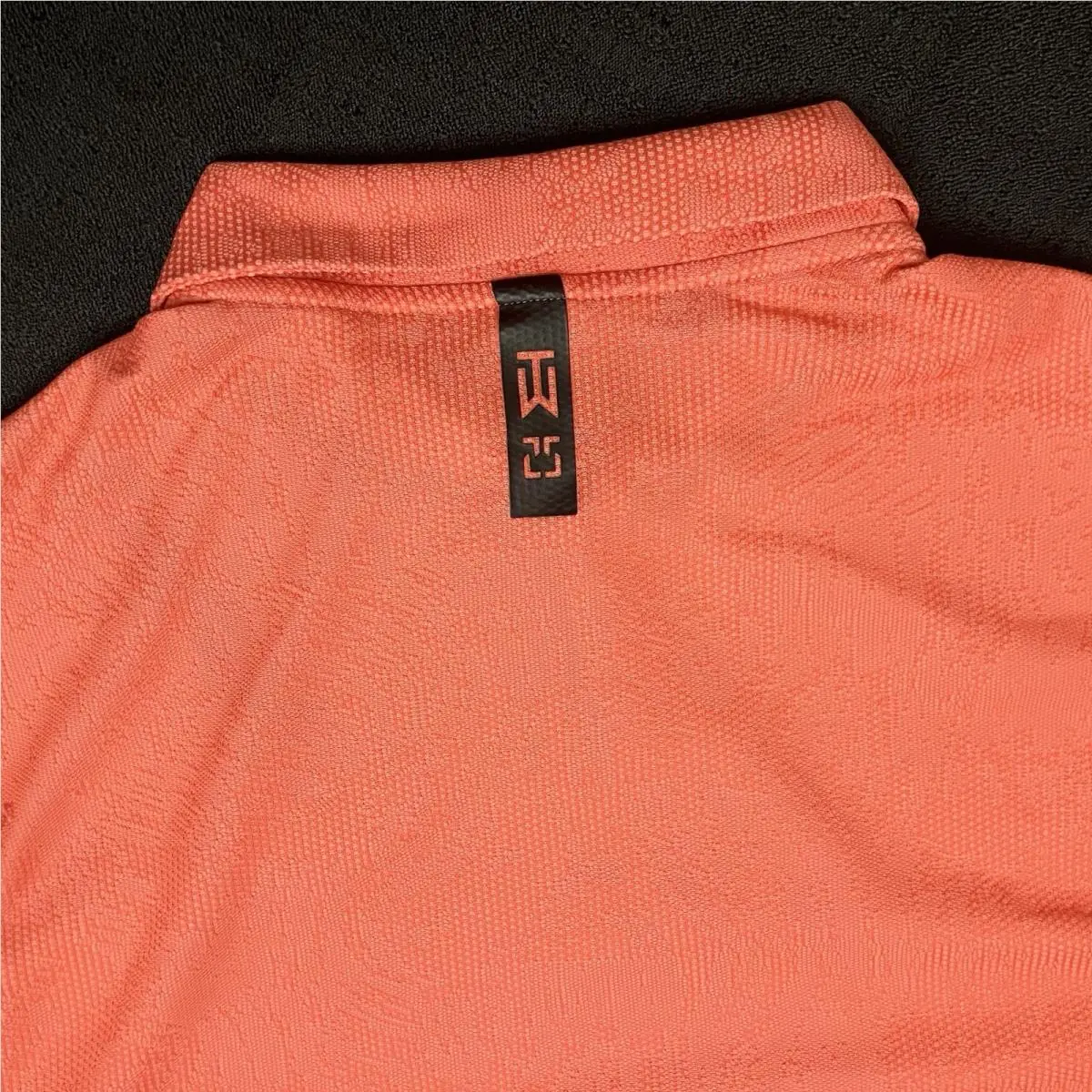Nike clothing - TIger Woods ADV First Major Win Anniversary Polo - Bright Mango Black 1