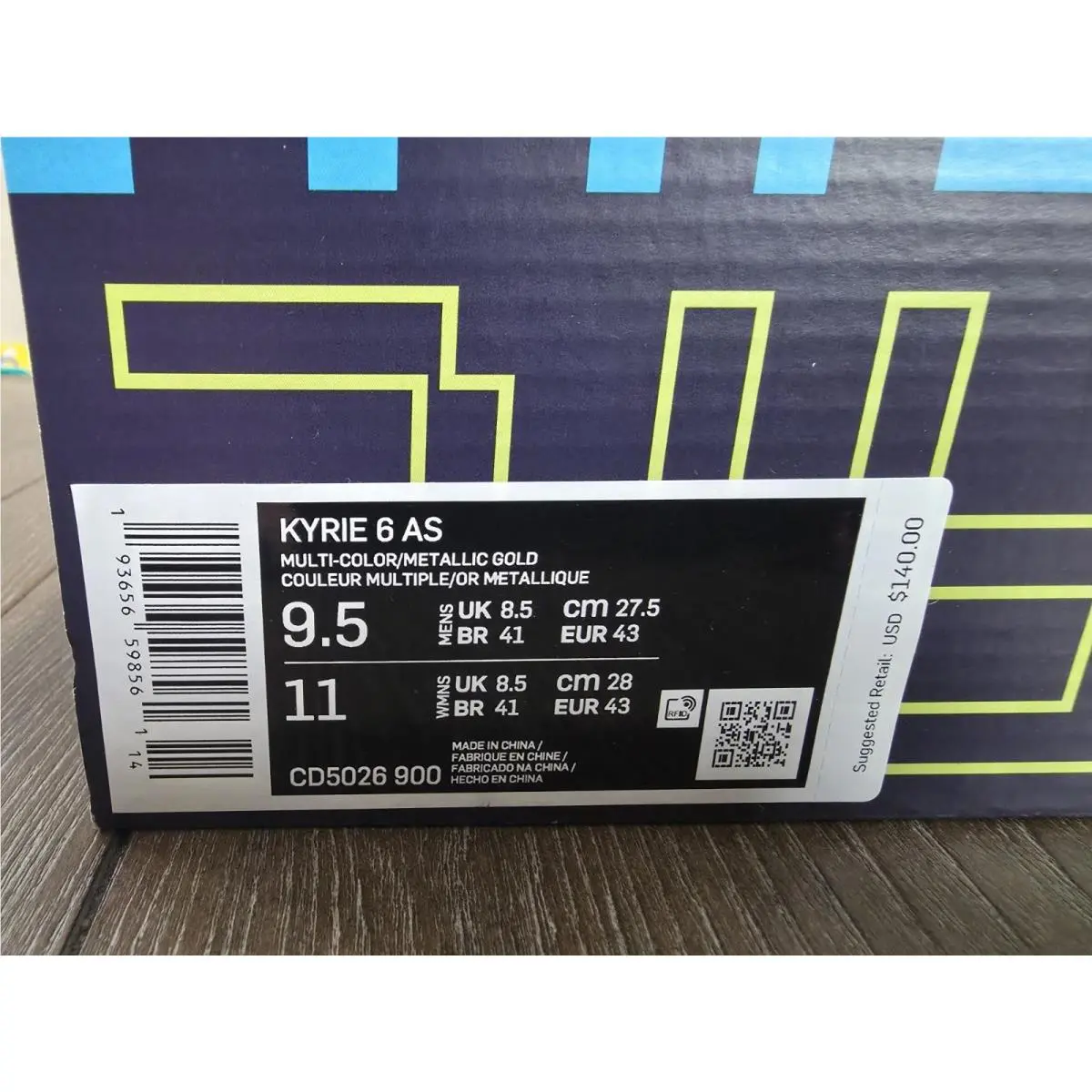 Nike shoes - Nike Kyrie 6 - Kyrie - CD5026-900 - Red 11