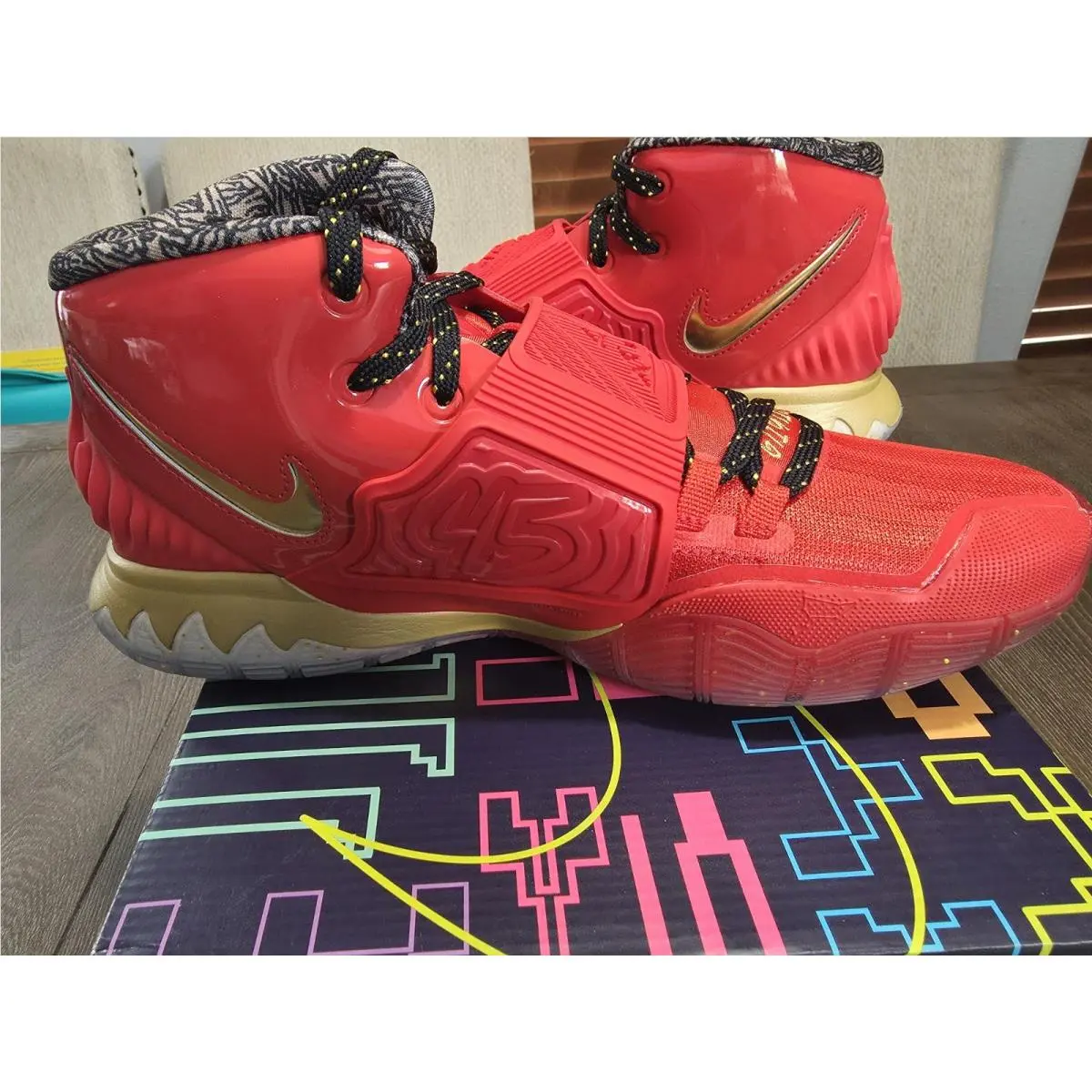 Nike shoes - Nike Kyrie 6 - Kyrie - CD5026-900 - Red 6