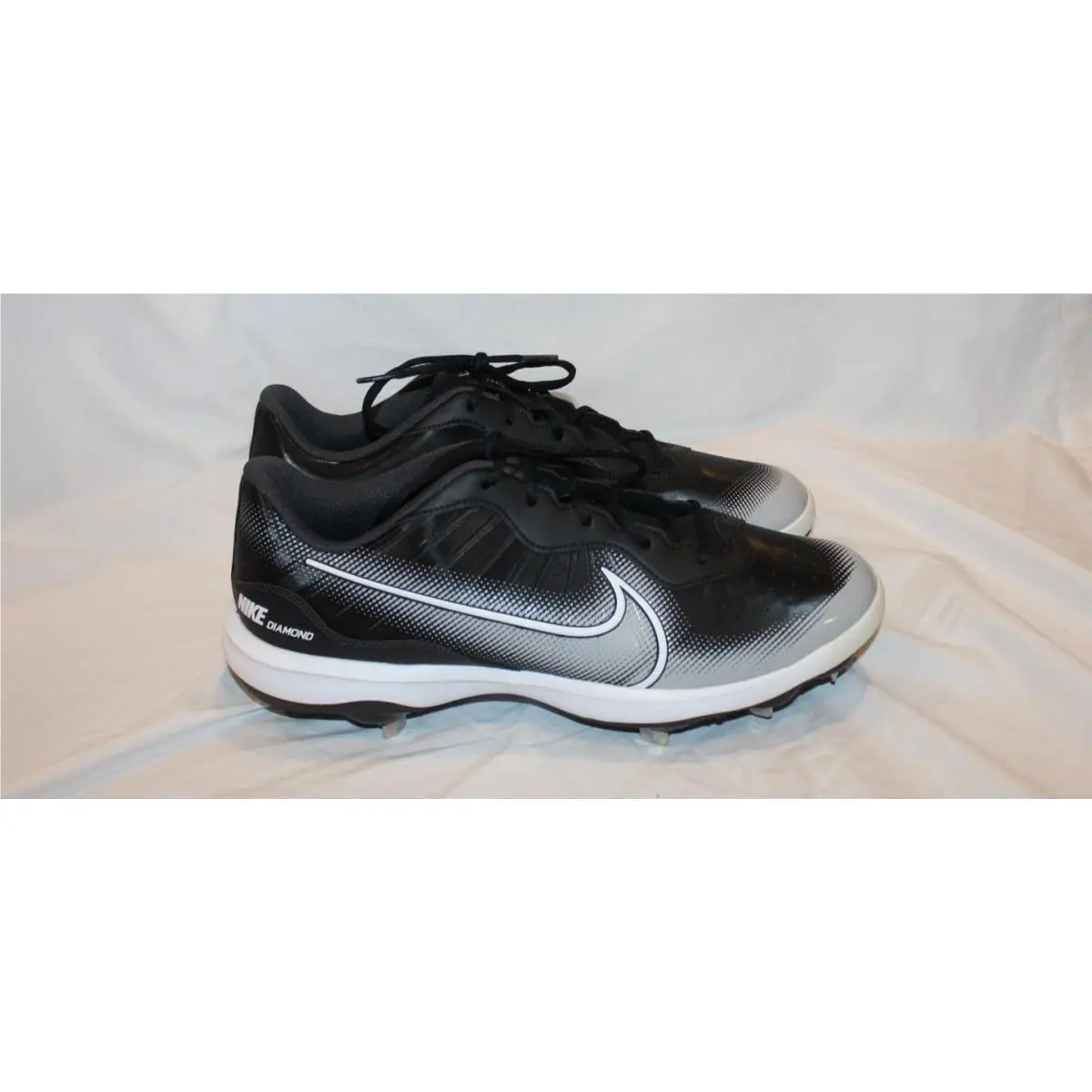 Nike shoes - Nike Alpha Huarache Elite 4 Low MCS - Black, Manufacturer: Black/White/Blue Tint 0