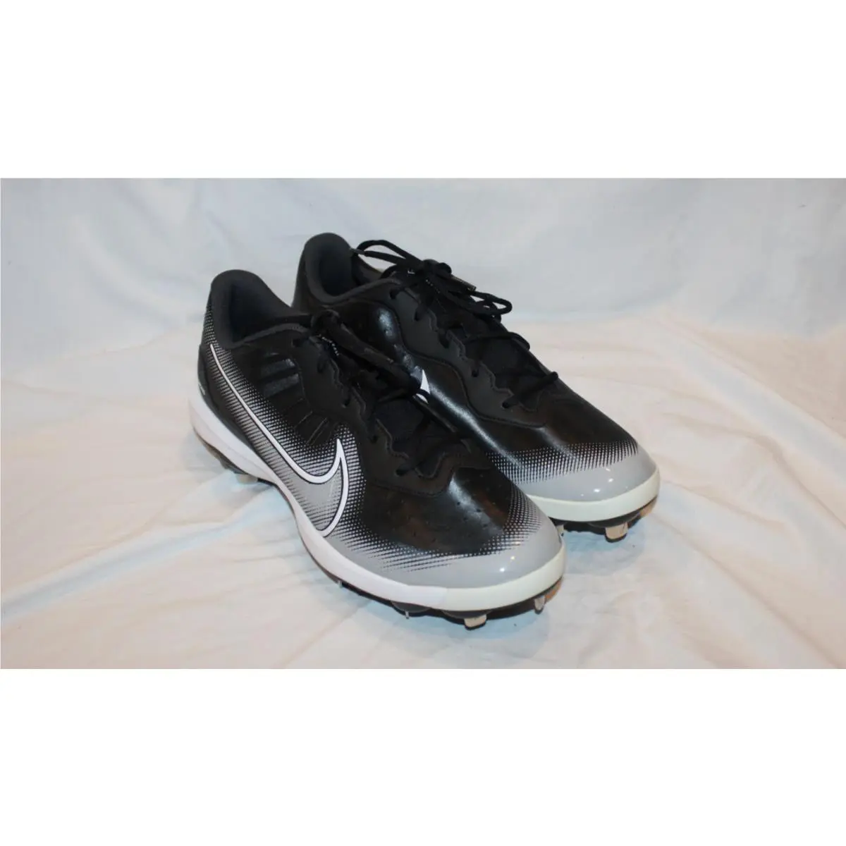 Nike shoes - Nike Alpha Huarache Elite 4 Low MCS - Black, Manufacturer: Black/White/Blue Tint 1