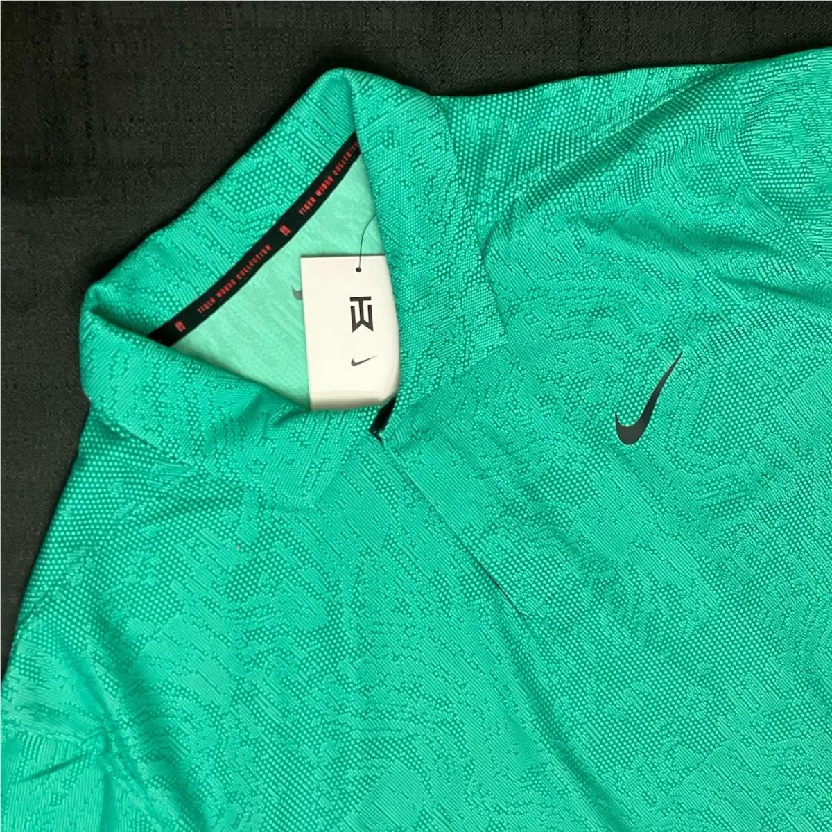 Nike clothing - TIger Woods ADV First Major Win Anniversary Polo - Field Green Black 0