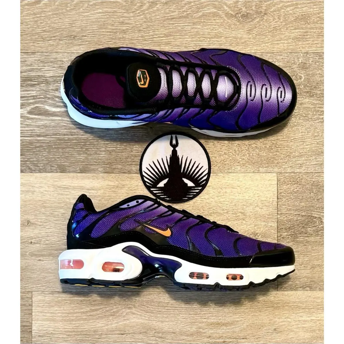 Nike Air Max Plus OG ‘voltage Purple’ Black DX0755-500 Men’s Size 10