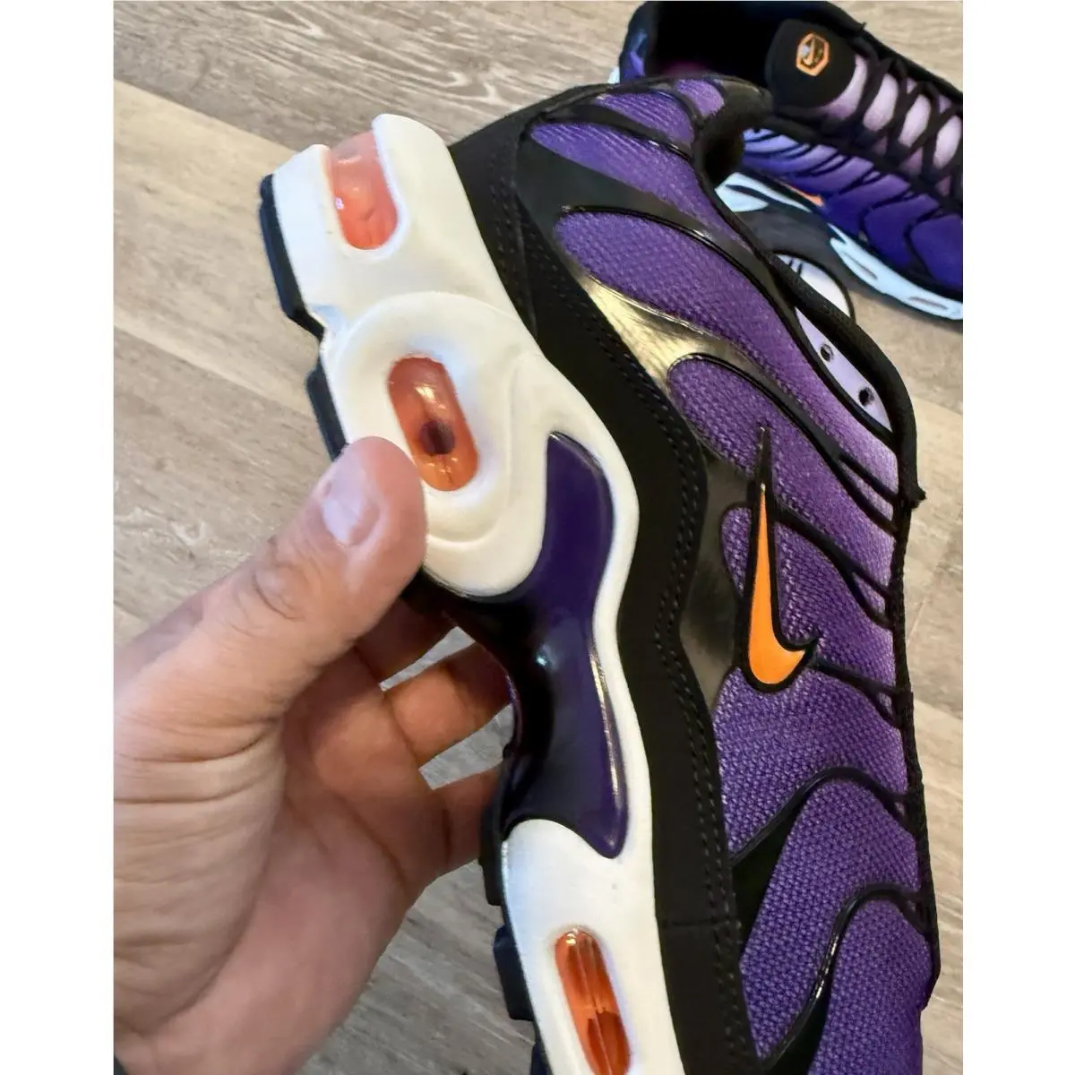 Nike shoes - Nike Air Max Plus OG - DX0755-500 - Voltage Purple / Purple Agate / Black / Total Orange (UPC: 196975524648) 6