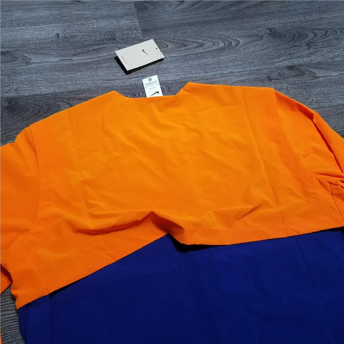 Nike clothing - Nike Dri-Fit - Orange / Blue (UPC: 195245994716) 2