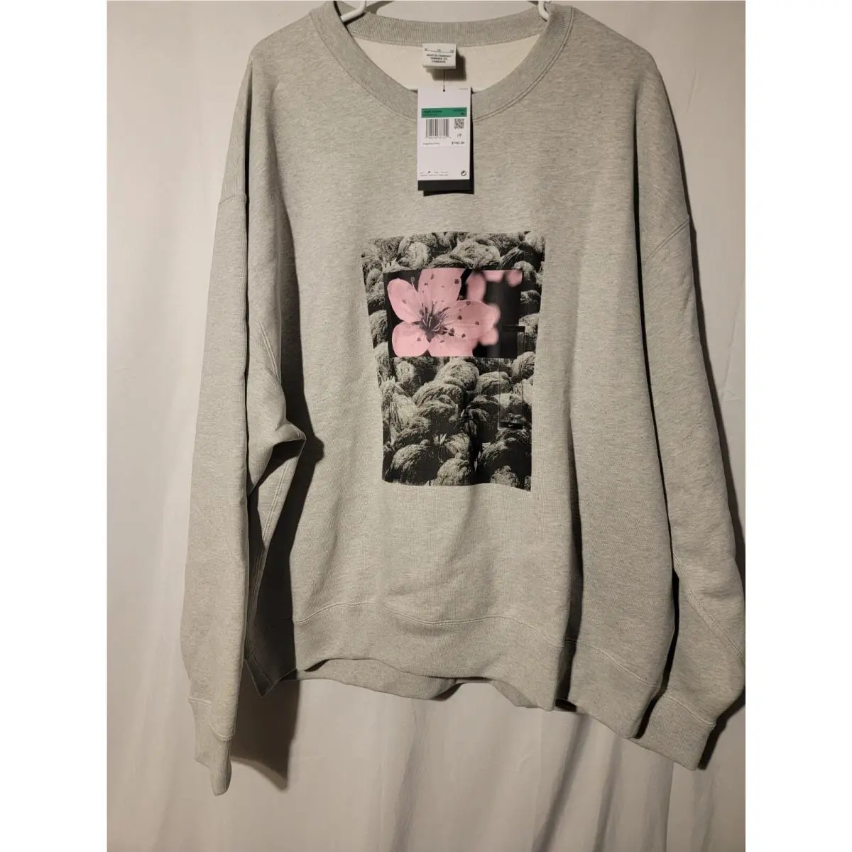 Nike SB Skate Crew Sweatshirt Unisex Size XL Gray Fleece DV9032-050